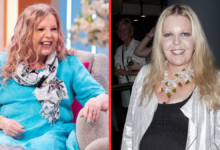 sally thomsett face illness